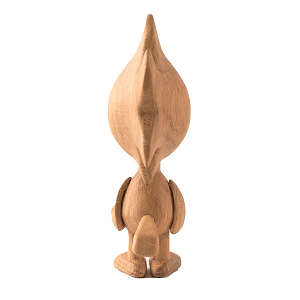 『BOYHOOD』北欧の天然オーク材オブジェ SNOOPY(ウッドストック) LARGE