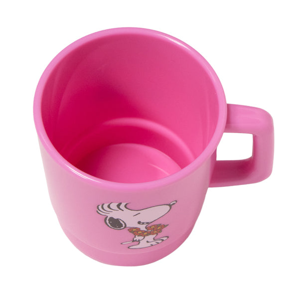 SNOOPY GARDEN スヌーピーマグカップ (椿の花)