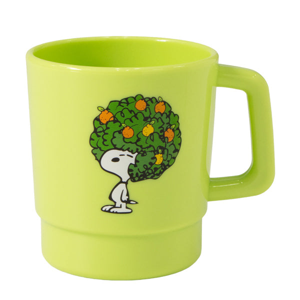 SNOOPY GARDEN スヌーピーマグカップ (ハンラボン)