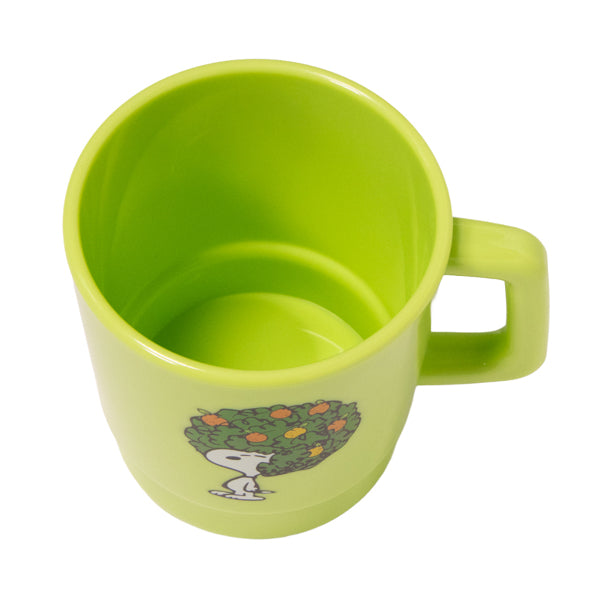 SNOOPY GARDEN スヌーピーマグカップ (ハンラボン)