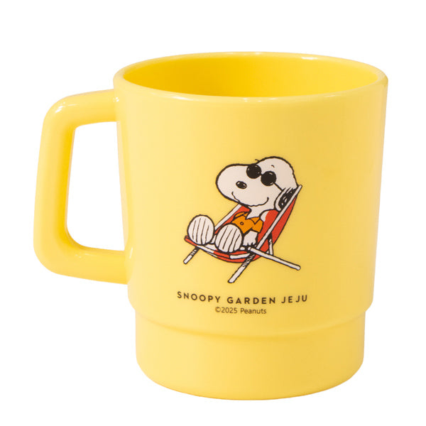 SNOOPY GARDEN スヌーピーマグカップ (済州島ヤシ)