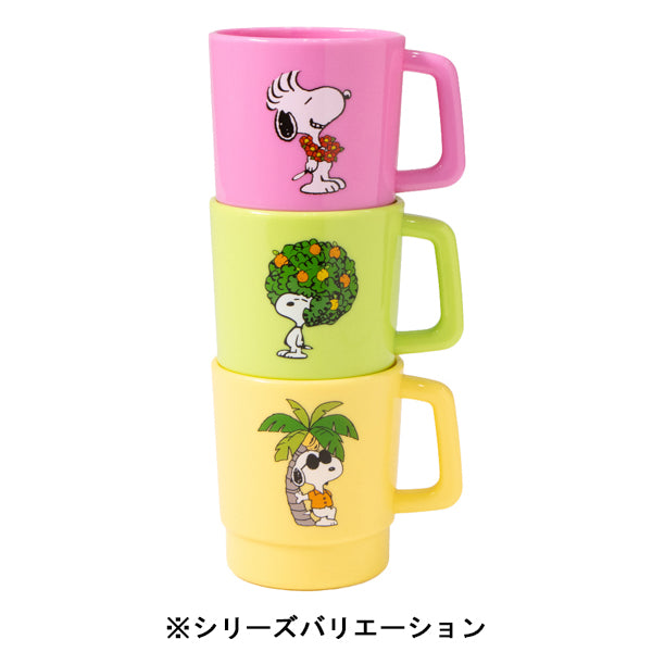 SNOOPY GARDEN スヌーピーマグカップ (済州島ヤシ)