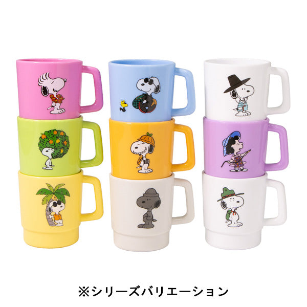 SNOOPY GARDEN スヌーピーマグカップ (ハルバン)