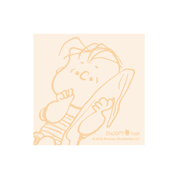 スヌーピー 4層ブロックメモ (SNOOPY&LINUS FLAG)