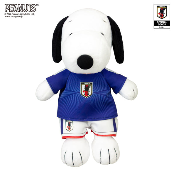 スヌーピー サッカー日本代表2026年ver. ぬいぐるみ