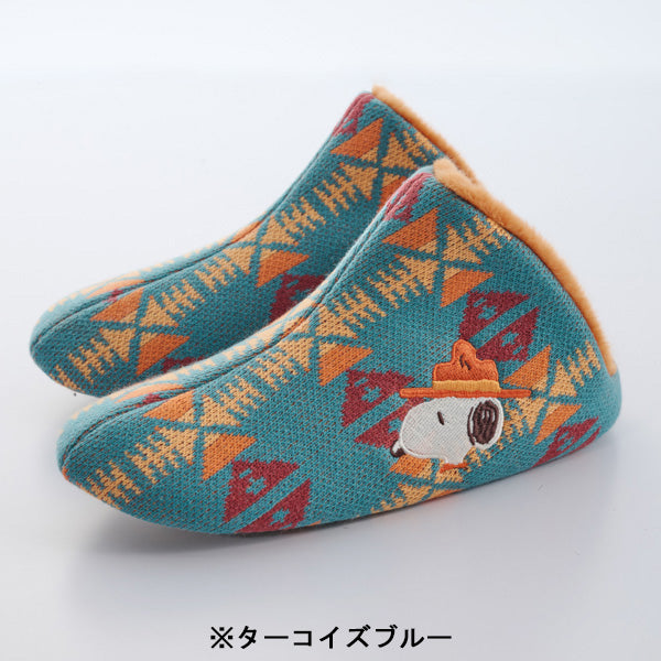 PEANUTS PENDLETON ニットルームシューズ (ダイヤモンドピーク)