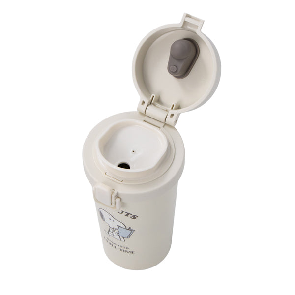スヌーピー ワンプッシュタンブラー (370ml/スヌーピー)