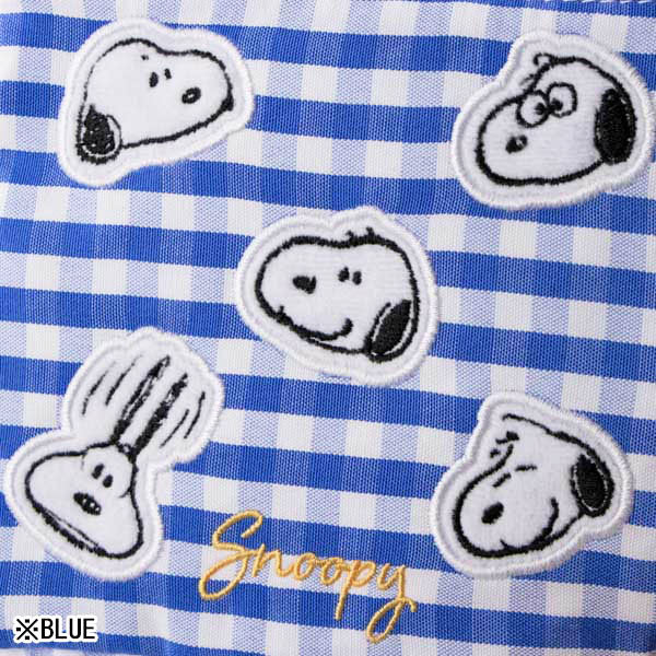 スヌーピー ミニポーチ (ギンガムシリーズ)