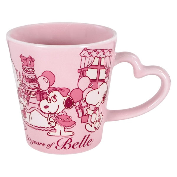 スヌーピー ハートマグ (BELLE 50th)