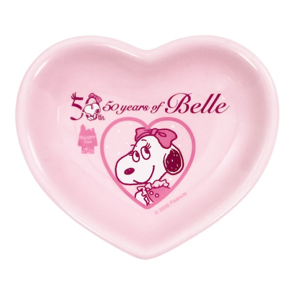 スヌーピー ハートプレート (BELLE 50th)