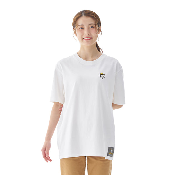 SNOOPY Tシャツ-BF(ホワイト)