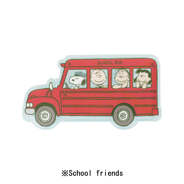 スヌーピー アクリルオーガナイザー (SCHOOL BUS シリーズ)