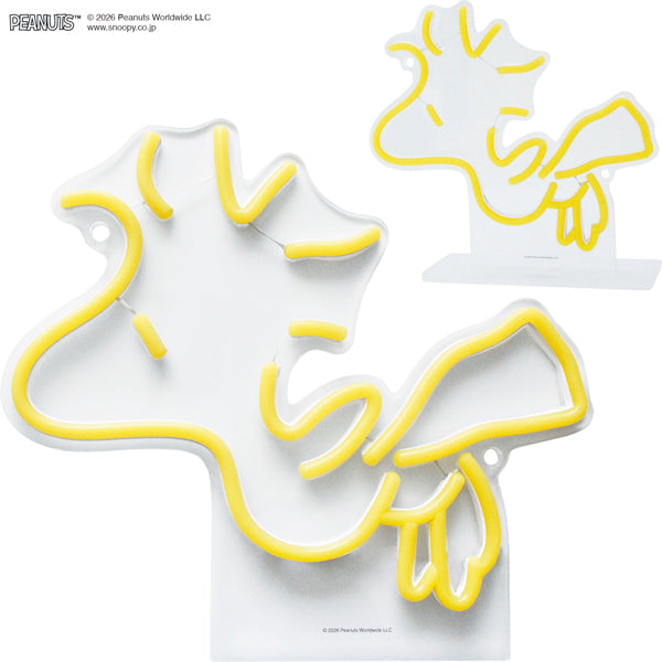 PEANUTS NEON LIGHT (Woodstock)