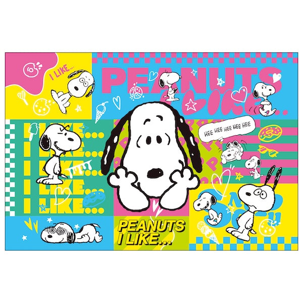 スヌーピー アートカード2枚セット (PEANUTS I LIKE…/Vivid)