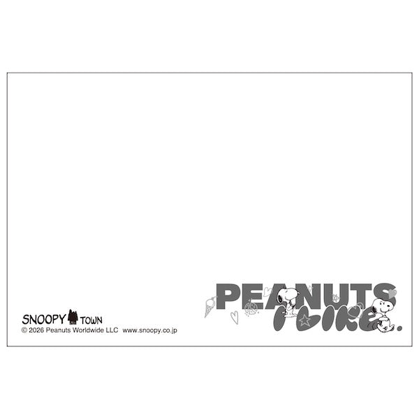 スヌーピー アートカード2枚セット (PEANUTS I LIKE…/Vivid)