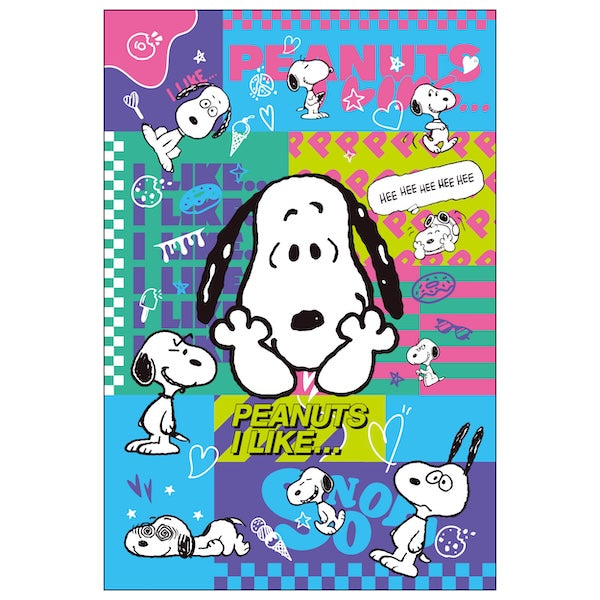 スヌーピー アートカード2枚セット (PEANUTS I LIKE…/Vivid)