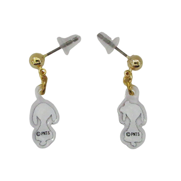 スヌーピー SNOOPY&BELLEバックスタイルピアス