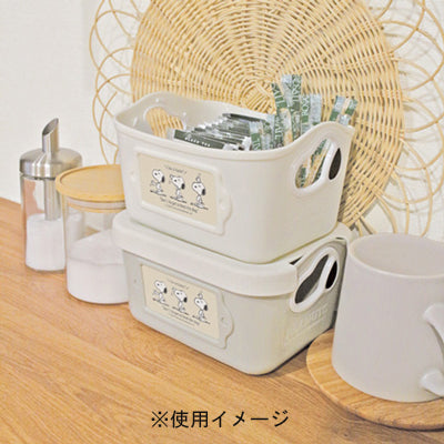 スヌーピー フタ付きミニやわらかバケツSQ1　2個セット