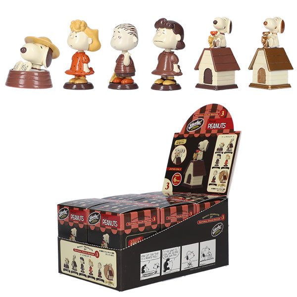 Shaky！PEANUTS バブルヘッドドール ‐ナチュラルカラーエディション‐ Part3 SET