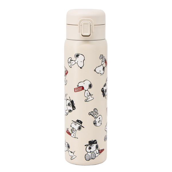 スヌーピー ワンプッシュステンレスボトル480mL (Have a blast)
