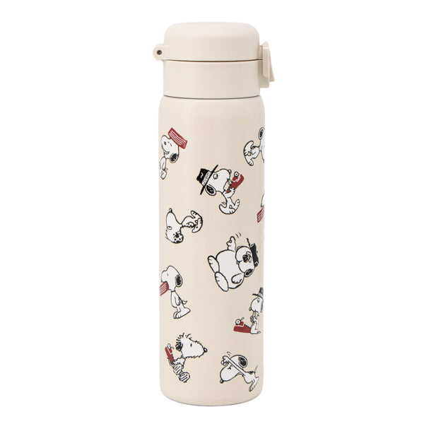 スヌーピー ワンプッシュステンレスボトル480mL (Have a blast)