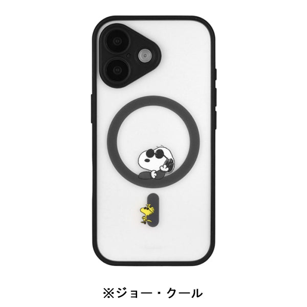 スヌーピー IIIIfit プランプフレーム iPhone17 MagSafe 対応 ケース