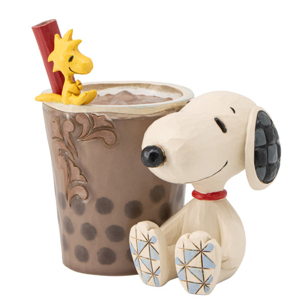 PEANUTS JIM SHORE フィギュア Paw-sitively Bobalicious