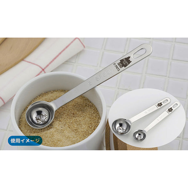 スヌーピー 計量スプーン2本セット　(Let’s cook pancakes)