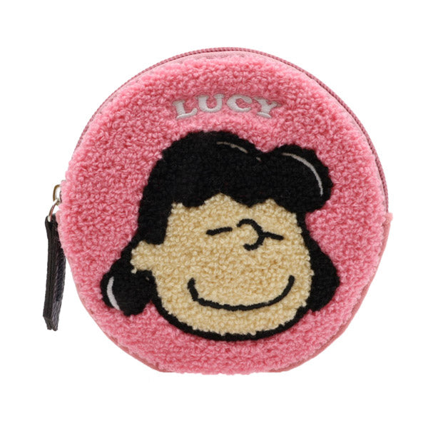 スヌーピー PEANUTSサークルさがらポーチ (LUCY)