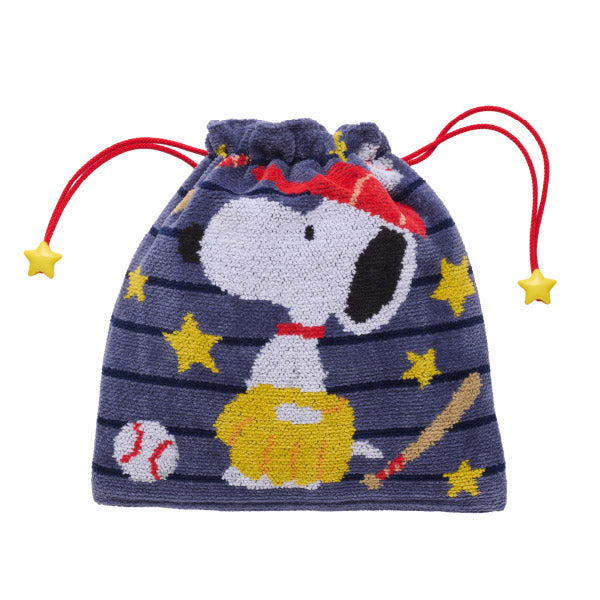 【おかいものSNOOPY限定】※5月13日発売※FEILER巾着（Baseball）