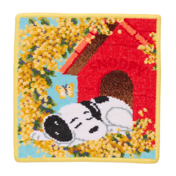 【おかいものSNOOPY限定】※5月13日発売※FEILERハンカチ（Spring sleep）