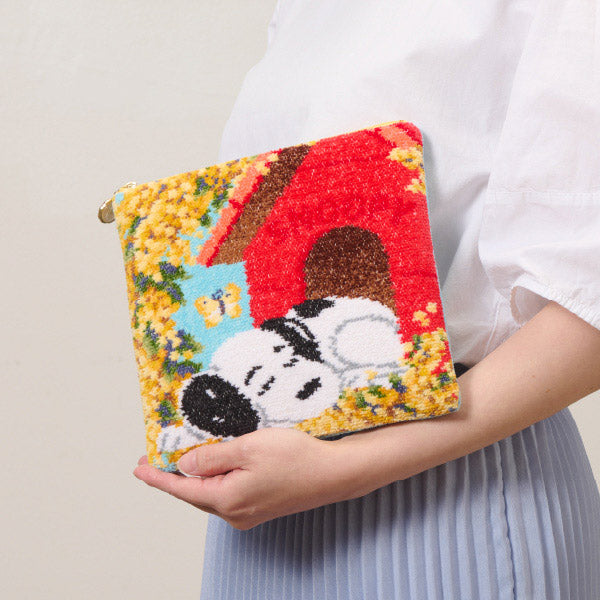 【おかいものSNOOPY限定】※5月13日発売※FEILERポーチ（Spring sleep）