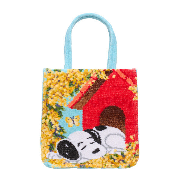 【おかいものSNOOPY限定】※5月13日発売※FEILERマチ付きミニバッグ（Spring sleep）