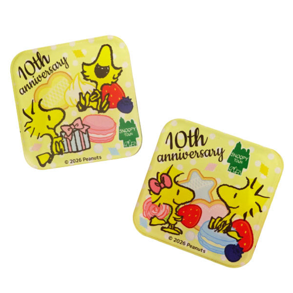 スヌーピー マグネット2個セット（WOODSTOCK SMALL SHOP 10th）