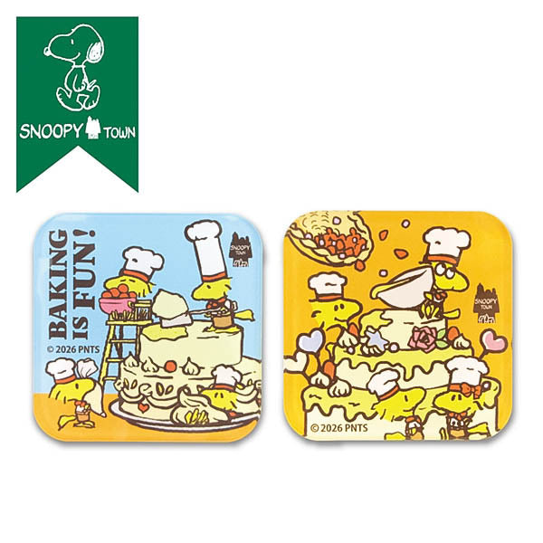 スヌーピー マグネット2個セット (BAKING IS FUN!)