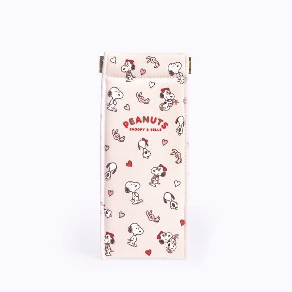 スリムキャンディポーチ・PEANUTS (スヌーピーとベル/PNK)