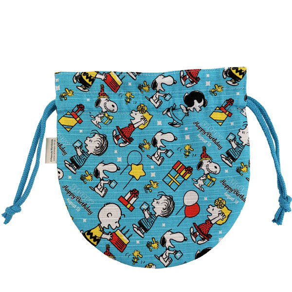 スヌーピー 丸巾着 (SNOOPY誕生祭2026)