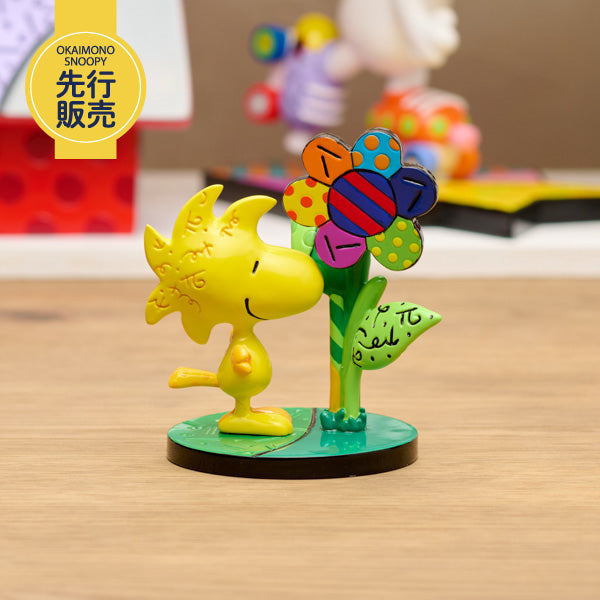 ROMERO BRITTO 『PEANUTS フィギュア』 (Mini Woodstock Flower)