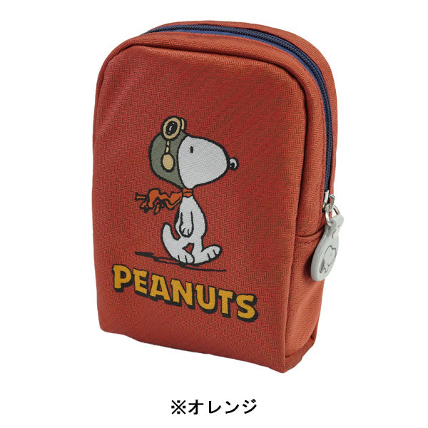 PEANUTS／コスメポーチ　(フライング・エース柄)