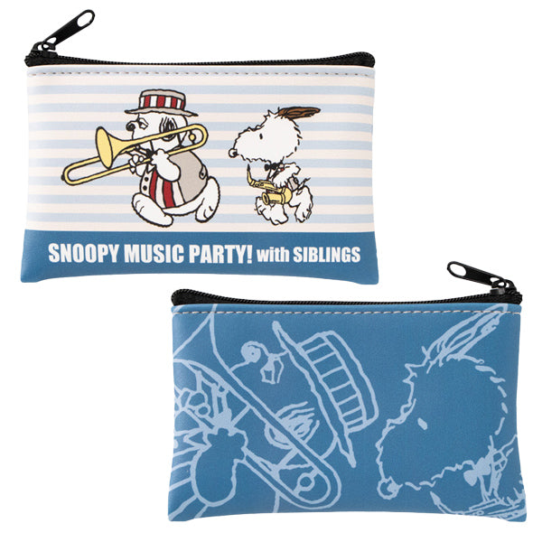 スヌーピー シークレットコレクション フラットミニポーチ (music party!シリーズ)