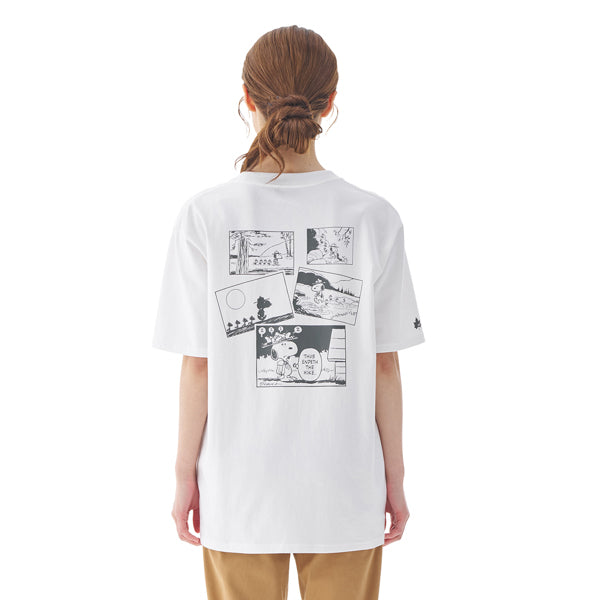 SNOOPY Tシャツ-BF（ホワイト）