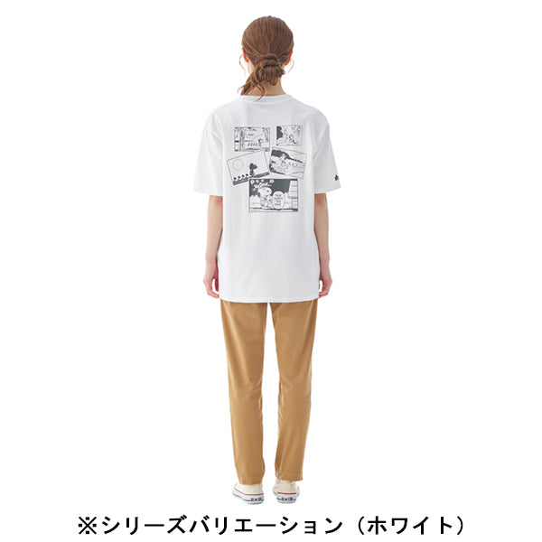 SNOOPY Tシャツ-BF（チャコールグレー）
