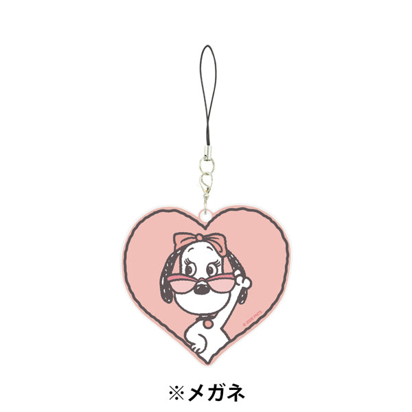 スヌーピー モバイルアクリルストラップ Lサイズ（ベル）