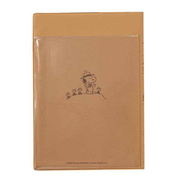 スヌーピー 家族手帳 B6 薄型 2027 (コミック山登り)