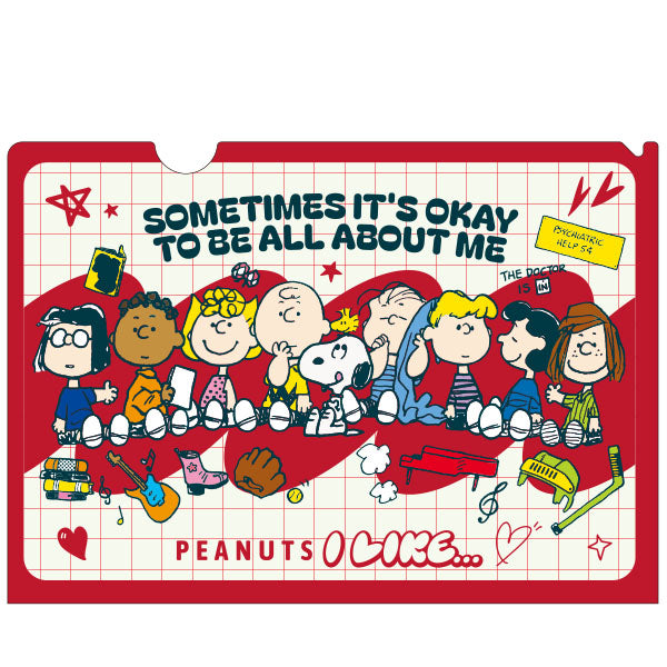 販路限定 スヌーピー クリアファイルA4 (PEANUTS I LIKE…)
