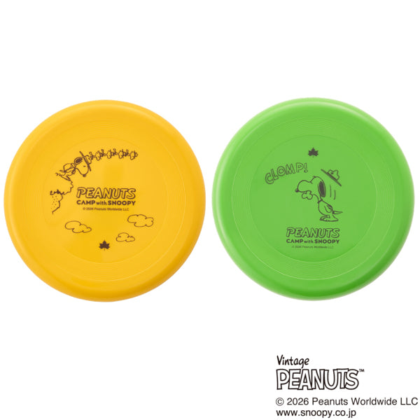SNOOPY フライングディスク グリーン
