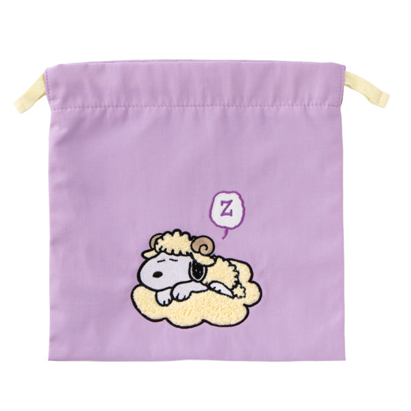 スヌーピー スクエア巾着 (SHEEPシリーズ)