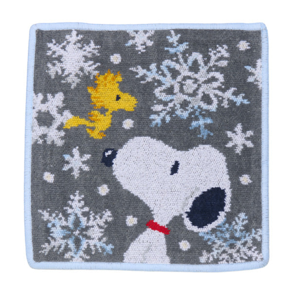 【おかいものSNOOPY限定】※11月6日発売※FEILERハンカチ（SNOOPY SNOW CRYSTAL WHITE）