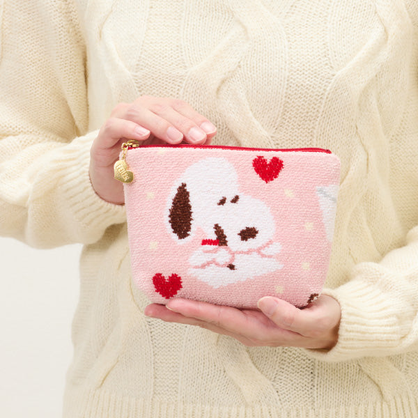 【おかいものSNOOPY限定】※11月6日発売※FEILER舟形ポーチ（SNOOPY LOVE LETTER）